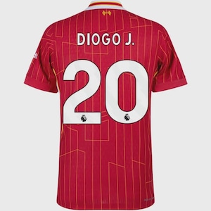 Liverpool Diogo Jota home jersey 2024/25