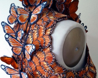 Effie Trinket inspired butterfly dress made to order
