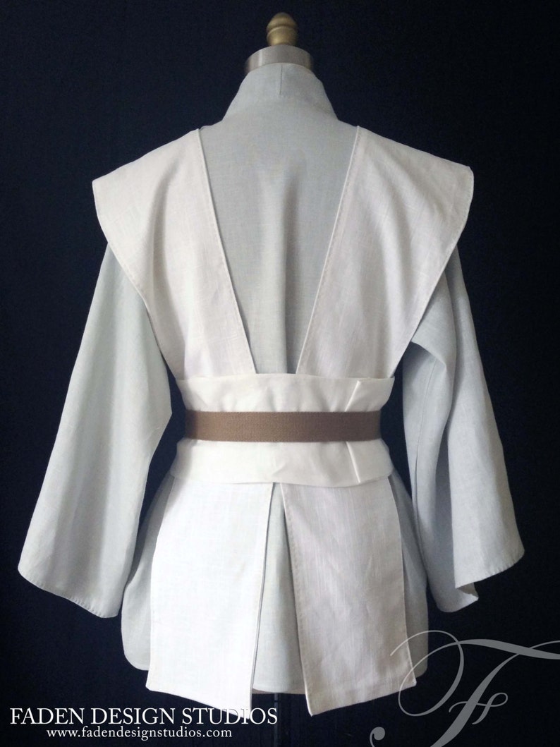 Star Wars Jedi Inspired Couture Linen Tunic Tabard and Obi Etsy