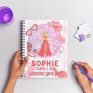 Lovers Eras Tour Notebook Concert