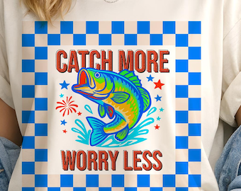 PNG SVG de pez lubina retro, PNG de pez preppy, PNG de pesca, PNG de diseño de camiseta de pesca para papá, PNG de vida en el lago, PNG de sublimación