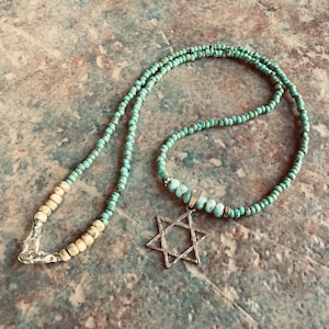 Sterling Star Of David Necklace  NSO-003