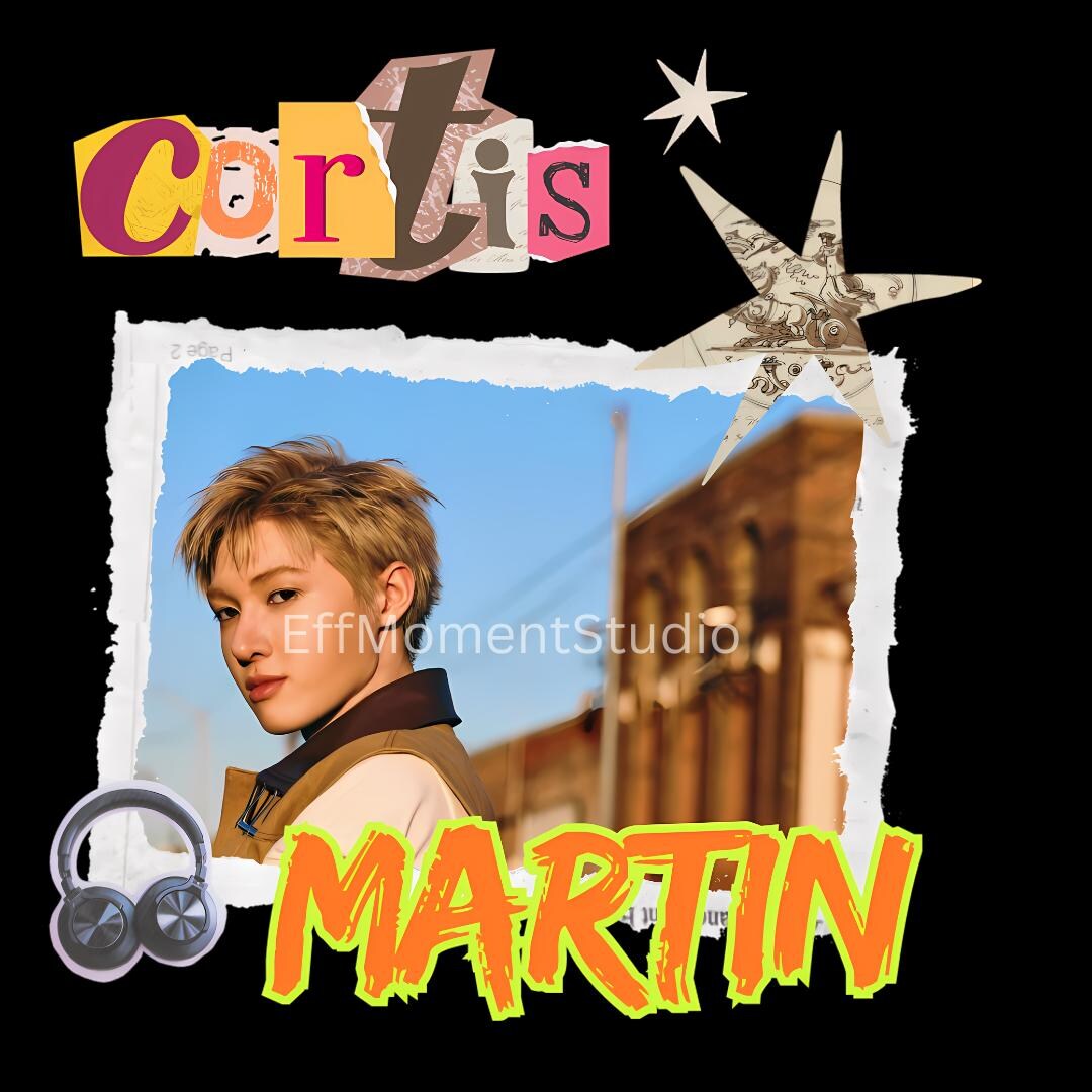 Martin PNG File for Sublimation,retro Kpop Merch Design,cortis