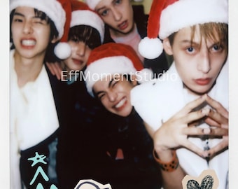 Cortis Kpop Christmas Card Printable, Y2K Scrapbook Photo, Cortis Merch, Boyfriend Material Holiday Gift, Instant Download Digital Art