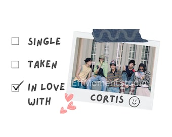 In Love With Cortis PNG, Kpop Fan Merch, Digital Download for Shirts, Tumblers & Wall Art, Funny Kpop Meme, Cortis Stan Gift, Bias Merch