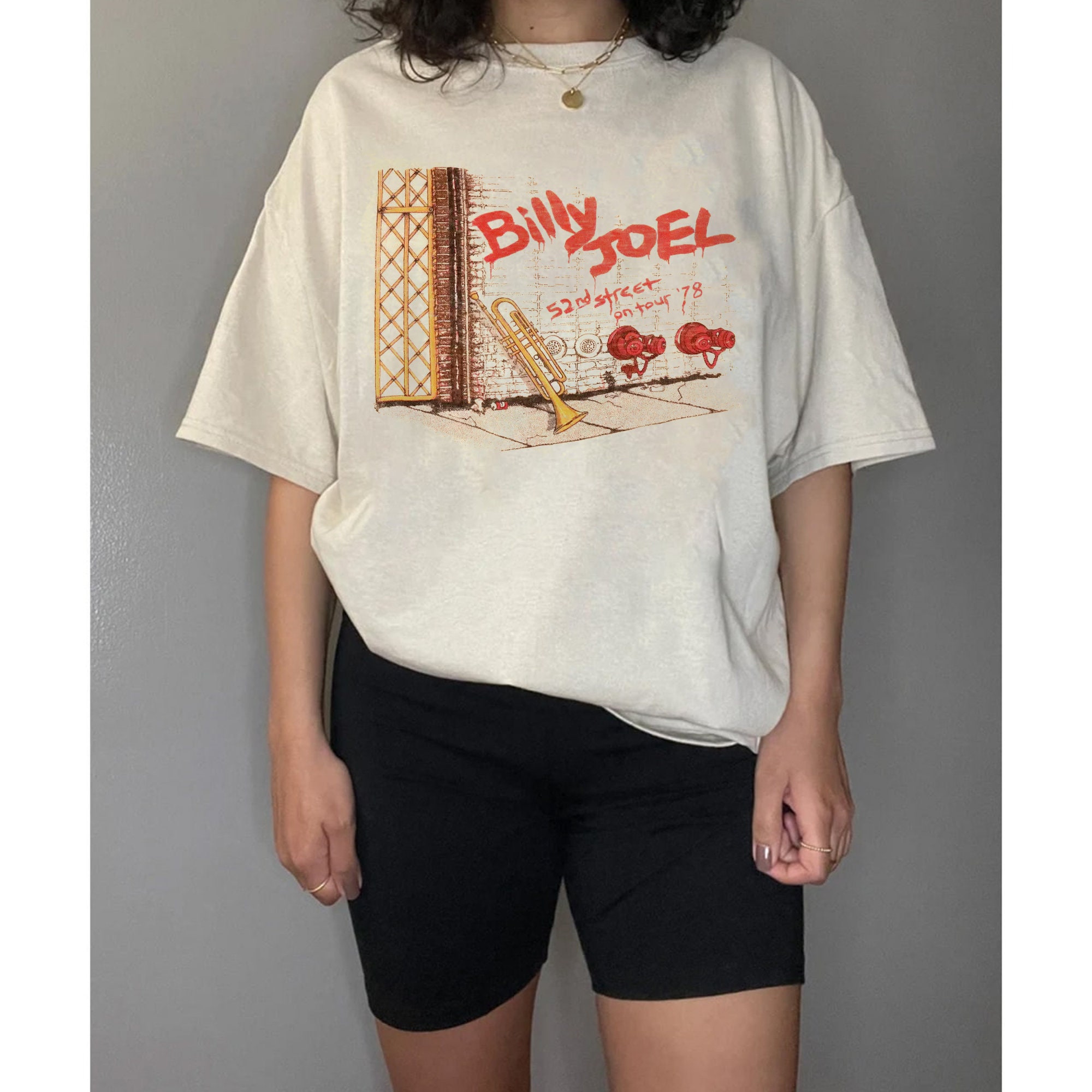 Vintage 1978 Billy Joel T-Shirt, Billy Joel shirt