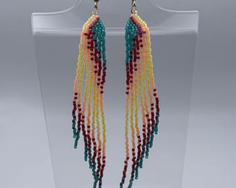Boucles d'oreilles à franges