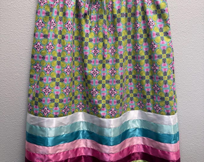 Handmade Spring Thistle Ribbon Skirt