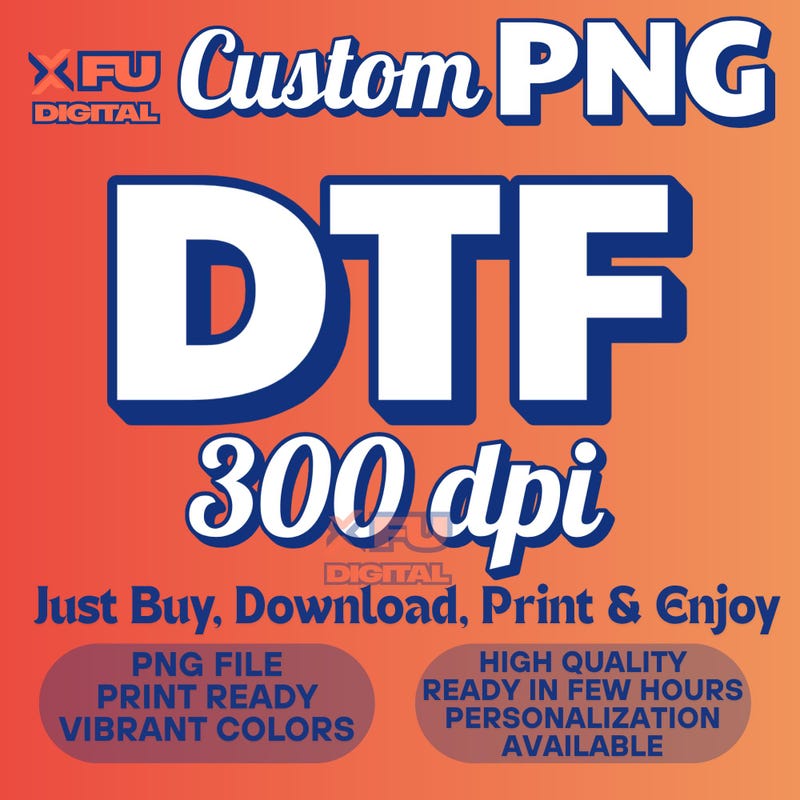 Dtf Transfers - Etsy