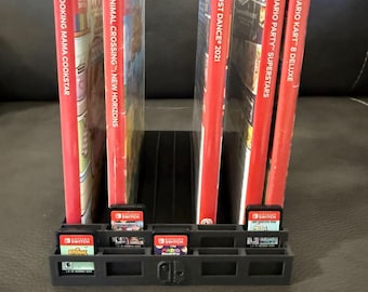 Nintendo Switch Kassettenhalter | 10-Slot-Aufsteller | Gamer Geschenk