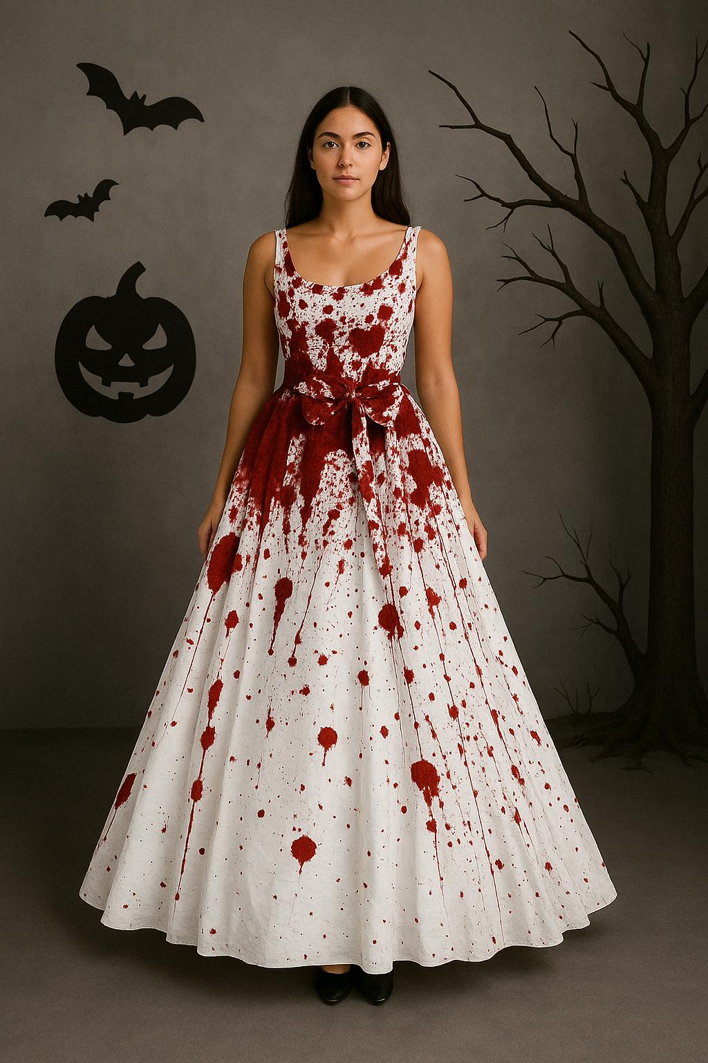 bloody prom dress Amazon.com: Trick or Treat Carrie Bloody Prom Dress Costume with Gown and Corsage (Large),Red : Clothing, Shoes & Jewelry