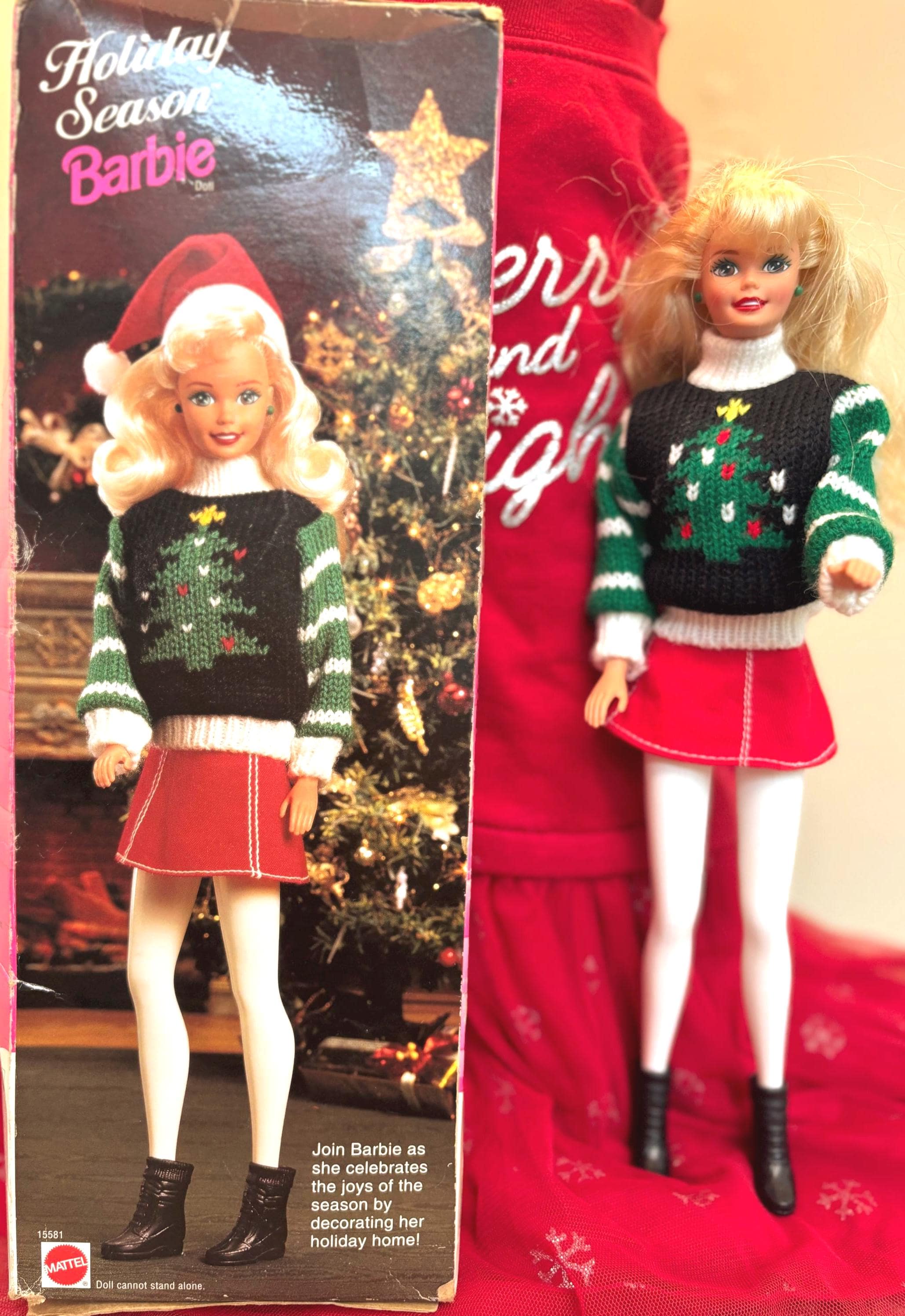 1996 Holiday Barbie: Special Edition Christmas Doll With Box - Etsy