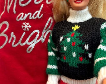 Barbie de vacaciones de 1996: Edición especial de Navidad con caja