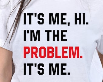 It's Me Hi I'm The Problem Shirt, Personalized It's Me Hi Tee, The Eras Tour Shirt, Funny Pop Culture Shirt, Eras Concert Shirts, Fan Shirt