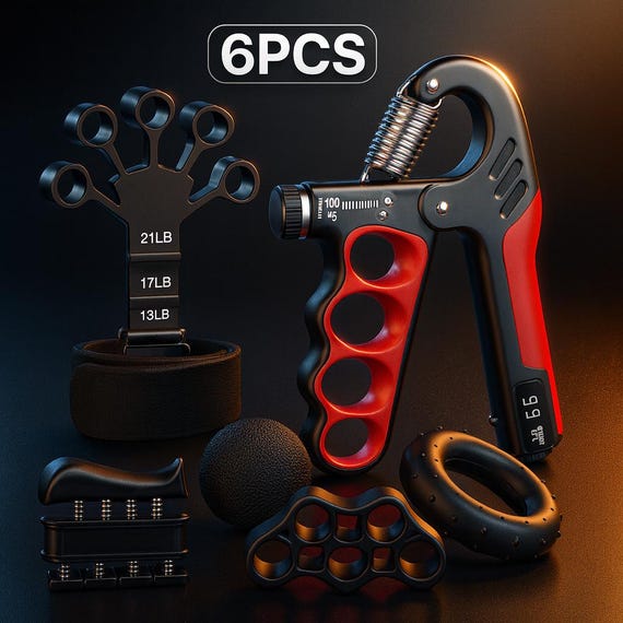 Rafforzante Per La Presa Della Mano, Esercitatori Di Dita, Palla