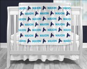 custom name baby blanket