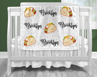taco baby blanket