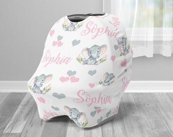 elephant shopping cart cover