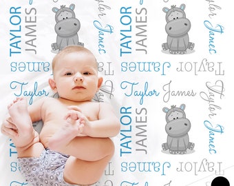 Personalised baby dimple couverture brodée souvenir nouveau né cadeau nom date