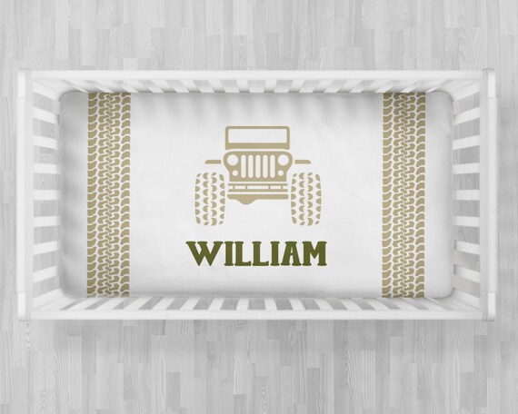 crib sheets with name