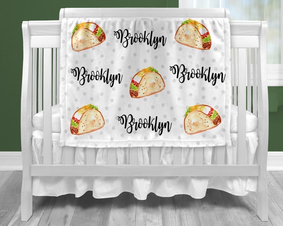 taco baby blanket