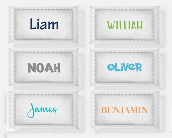 personalized name crib sheet