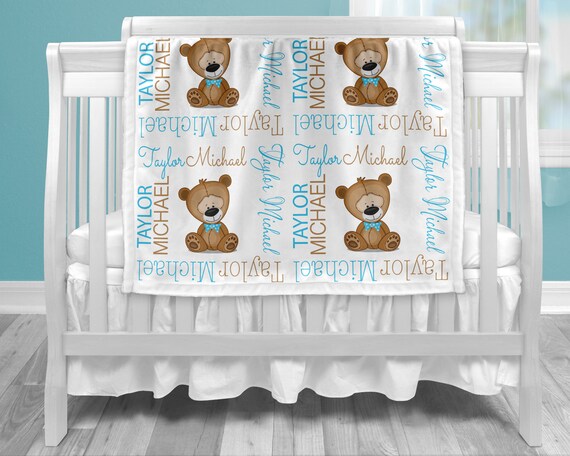 bear baby blanket