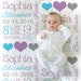 see more listings in the Birth Stats Blankets section
