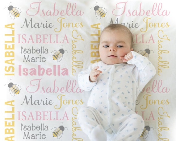 Bee sales swaddle blanket