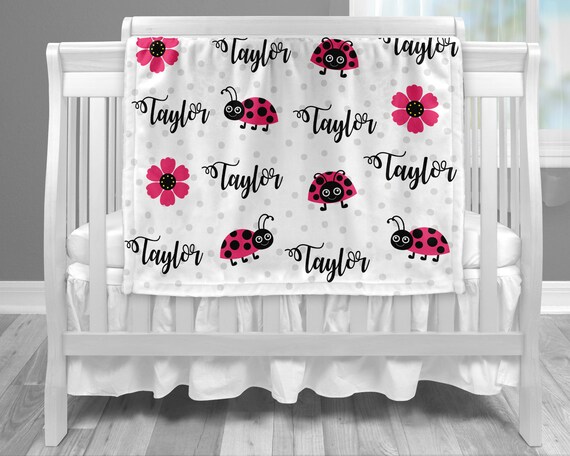 ladybug baby blanket