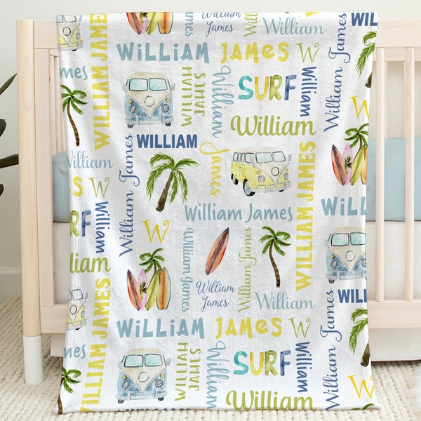 Beach Theme Baby Blankets Etsy
