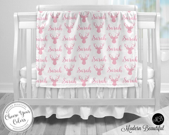 deer baby blanket
