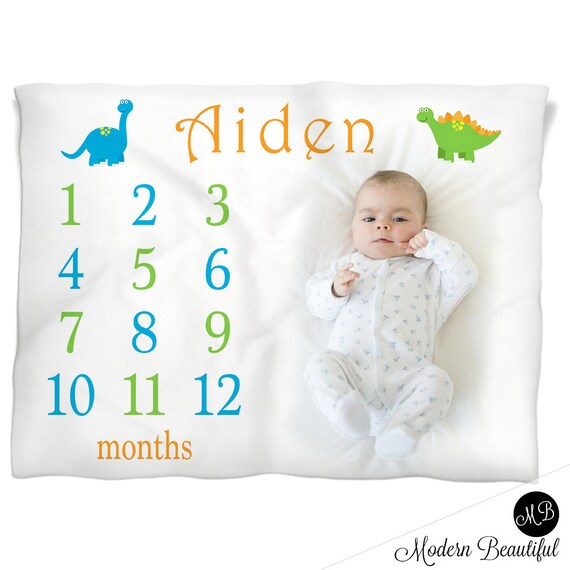 dinosaur personalized blanket