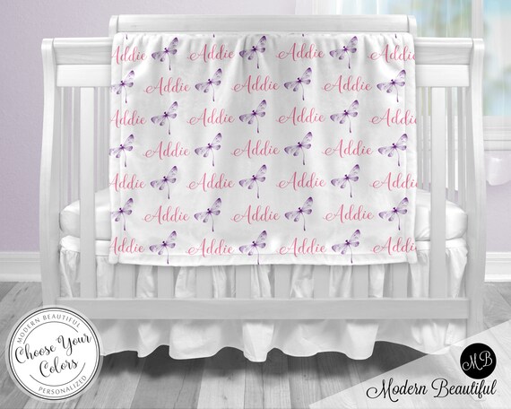 etsy baby name blanket