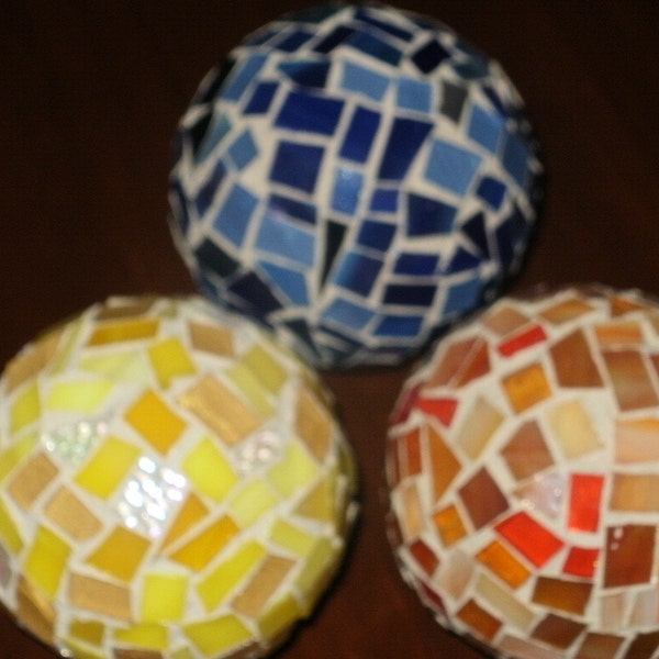 Decorative Glass Balls Etsy