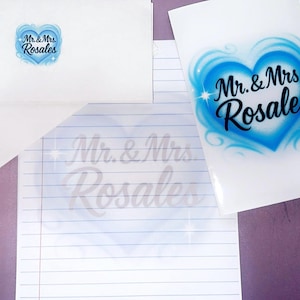 Prison wife, custom stationary set
