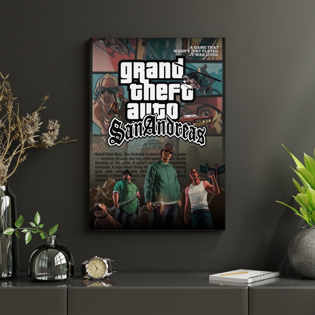 Grand theft auto poster - Etsy 日本