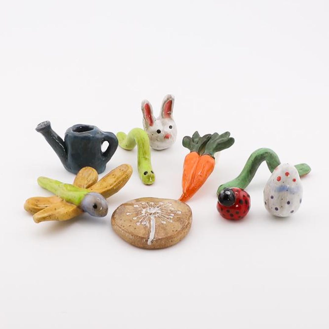 Garden Ceramic Miniatures!! - Etsy