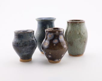 ヴィンテージミニチュア陶器花瓶 - Etsy 日本