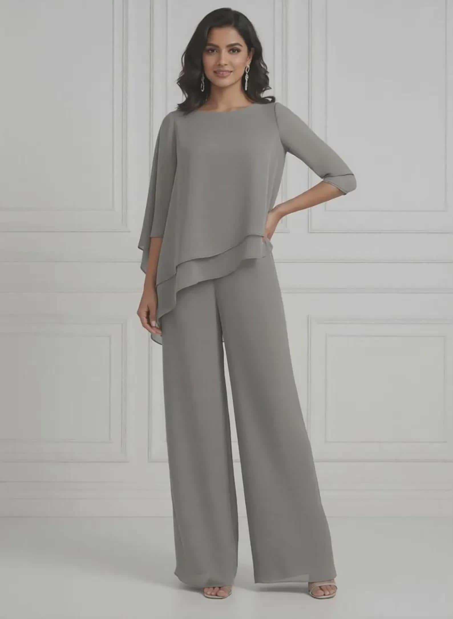 evening dress pants Blush pink stretch dress pants for women | Petite & Tall main image 0