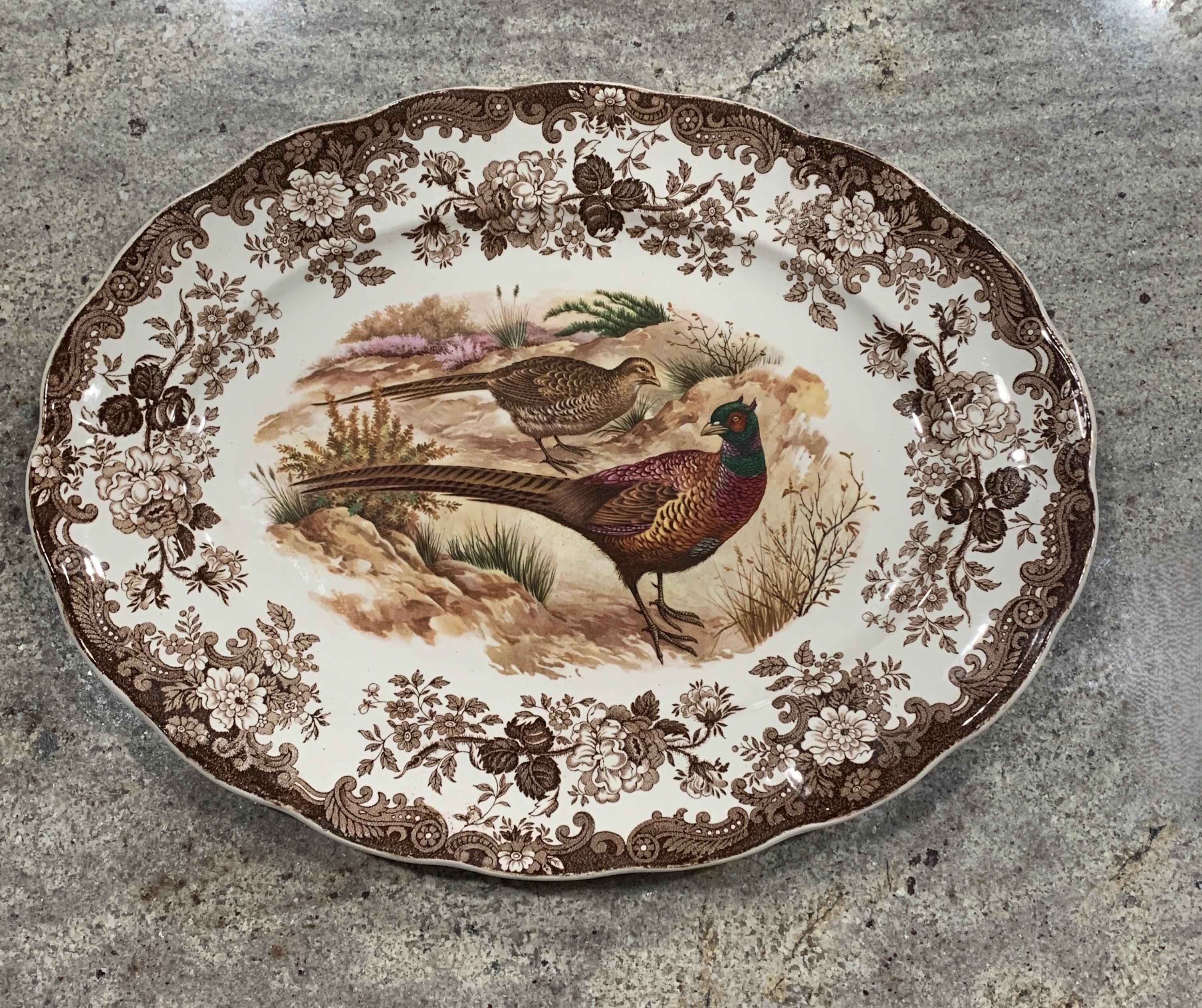 Royal Worcester Transferware Platter - Etsy