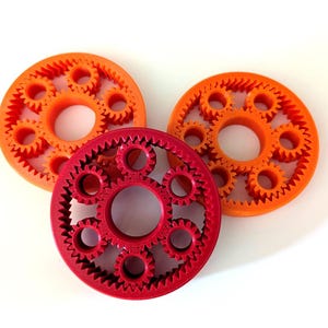 3D-geprinte planetaire fidgetspinner