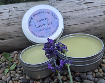 Bálsamo curativo de lavanda para la piel, ungüento de hierbas naturales