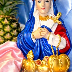 Erzulie Freda Statue, Maria Dolorosa, Muttergottes der Schmerzen, MetresZili, Haitian Vodou