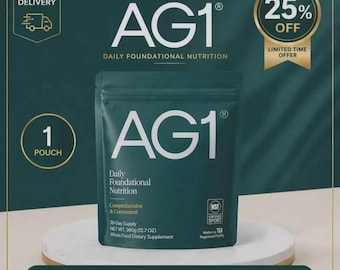 Daily Nutrition Powder Plant Based Wellness Drink Mix Supplement
