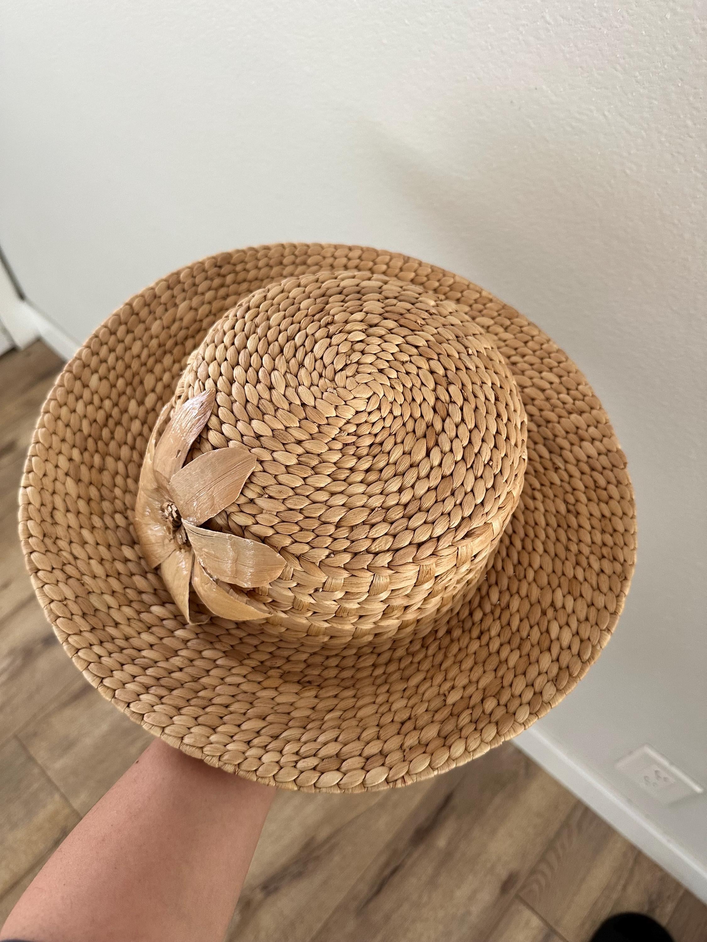 Abaca Hat - Etsy