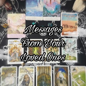 Messages From Your Loved Ones - In Depth Personal Tarot Reading - Psychic Reading  **please read description**
