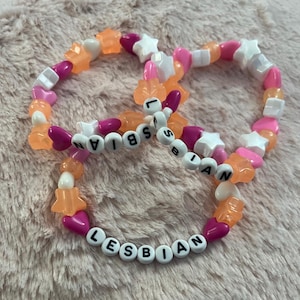 Lesbian Beaded Bracelet