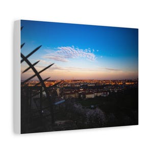 Scenic Matte Canvas Wall Art, Home Decor, Landscape Print, Gift for Nature Lovers, Sunset Artwork, Living Room Decoration