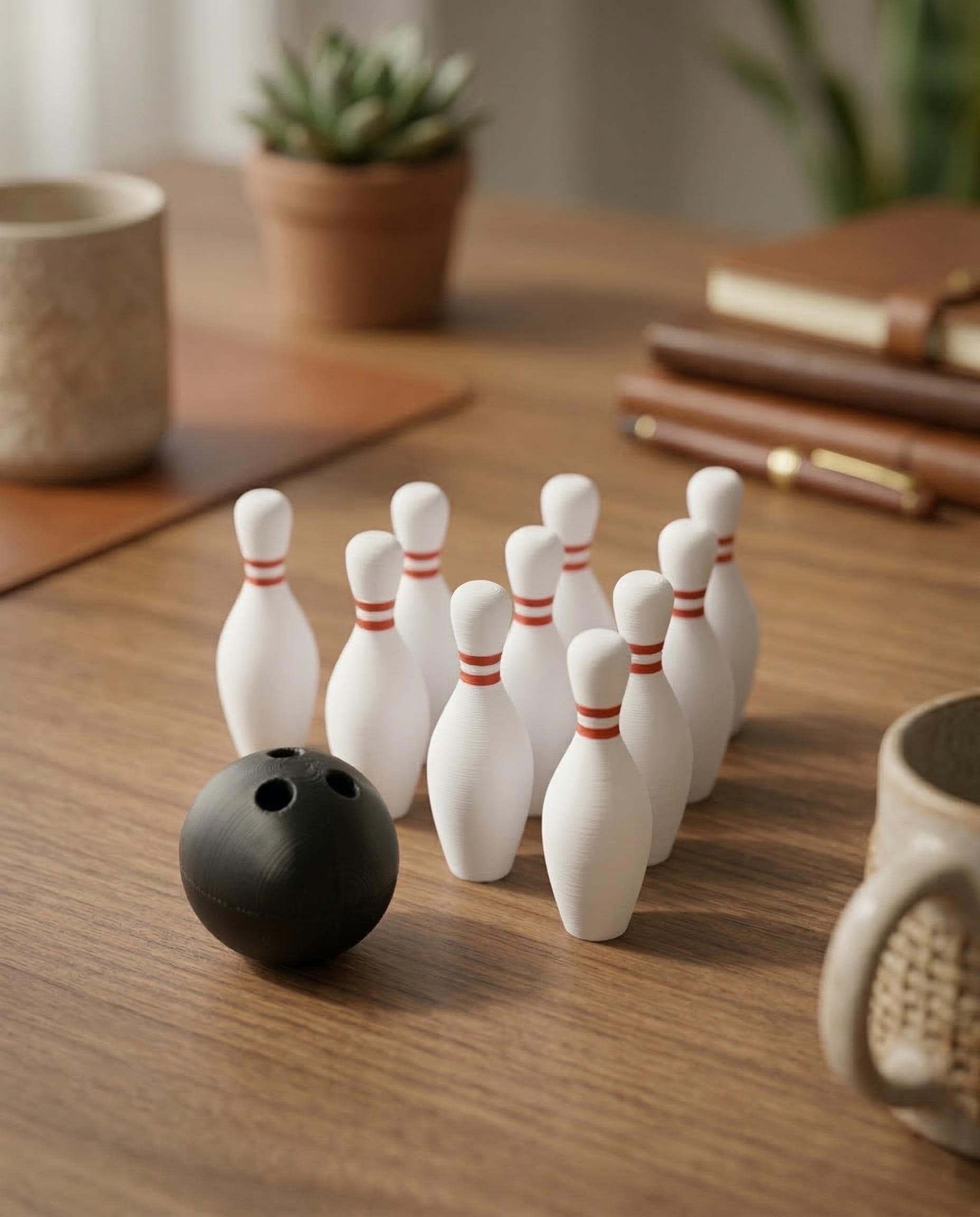 ヴィンテージ ボウリング フィギュア 置物 Tabletop bowling - Etsy 日本
